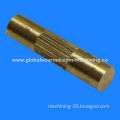 CNC Machined Part, RoHS-certified, Ideal for Valves, Various Finishes are Available